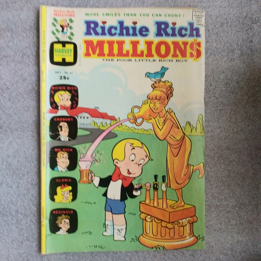 Harvey Comics Richie Rich Millions